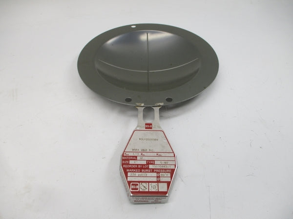 BS&B SAFETY SYSTEMS S-90 RDLFG5065BN 236PSI 69'F 6" NSMP