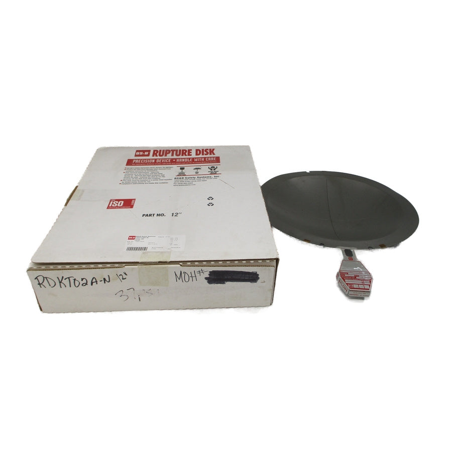 BS&B SAFETY SYSTEMS S-90 RDKT02A-N 37PSI 250'F 12" NSMP