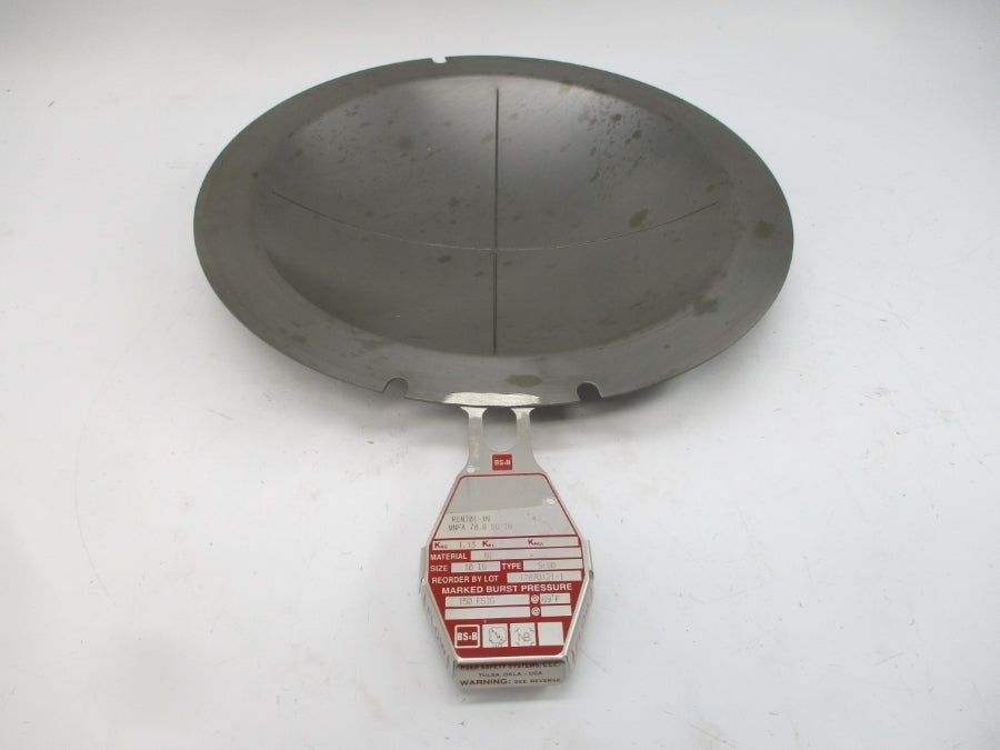 BS&B SAFETY SYSTEMS S-90 RDNT01-1N 150PSI 69'F 10" NSMP