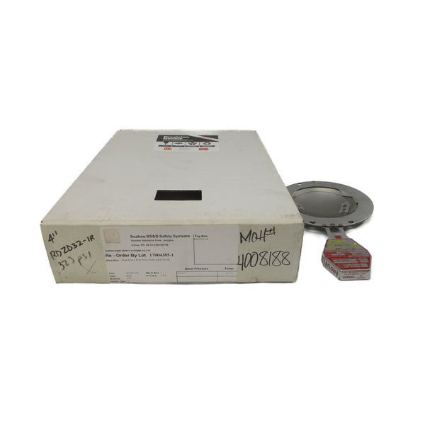BS&B SAFETY SYSTEMS RLS RDZD32-1R 323PSI 72'F 4" NSMP