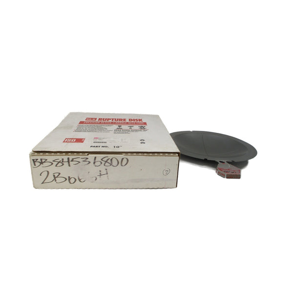 BS&B SAFETY SYSTEMS S90 RD-UT-01-1,RD-UT-01-2 40PSI 100'F 10" NSMP