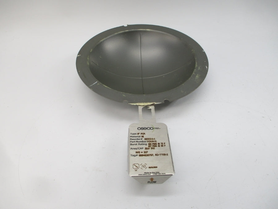 OSECO PCR PCR08-51 415/417PSI 69/72'F 8" NSMP