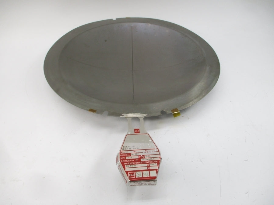 BS&B SAFETY SYSTEMS S-90 RDKT02AR 35PSI 250'F 12" NSMP