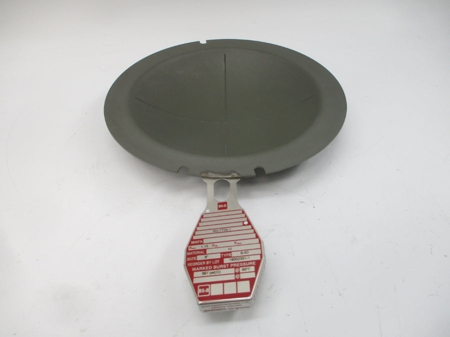 BS&B SAFETY SYSTEMS S-90 RD-TT05-1 397.0PSI 69'F 8" NSMP