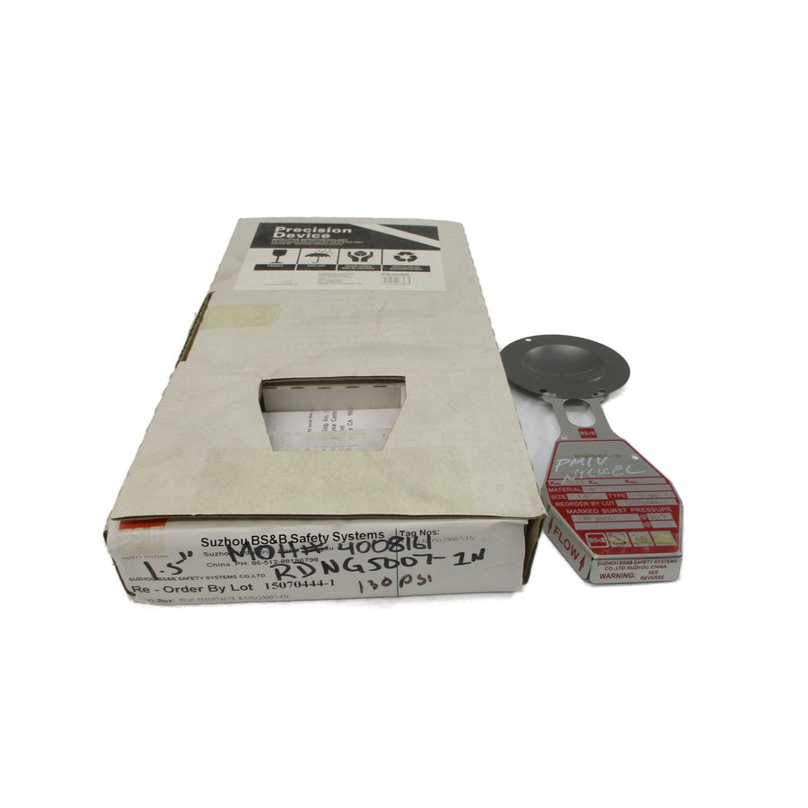 BS&B SAFETY SYSTEMS S-90 RDNG5007-1N 130PSI 90'F 1.5" NSMP