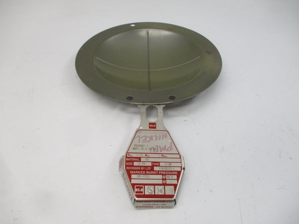 BS&B SAFETY SYSTEMS S-90 RDVD007-1 185PSI 69'F 6" NSMP
