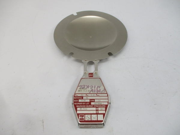 BS&B SAFETY SYSTEMS CSI RDUTK203 85PSI 100'F 4" NSMP