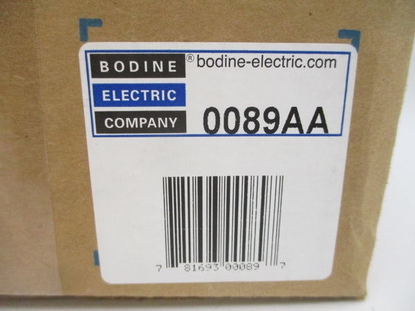 BODINE ELECTRIC 24A4BEPM-3F 0089AA 130V 0.48A NSMP