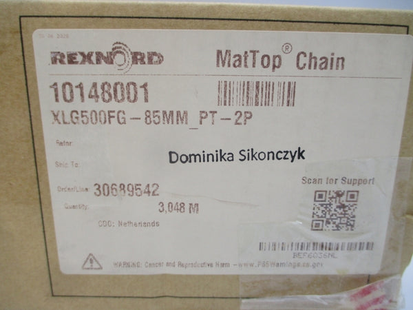 REXNORD 10148001 XLG500FG-85MM_PT--2P NSMP