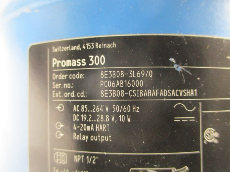 ENDRESS+HAUSER 8E3B08-3L69/0 85-264VAC UNMP