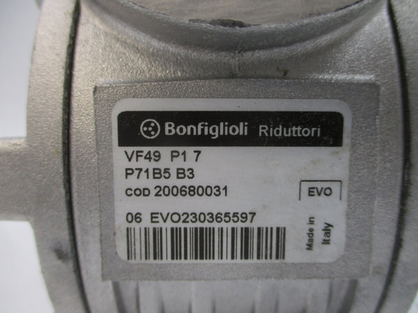 BONFIGLIOLI VF49P17 NSNP