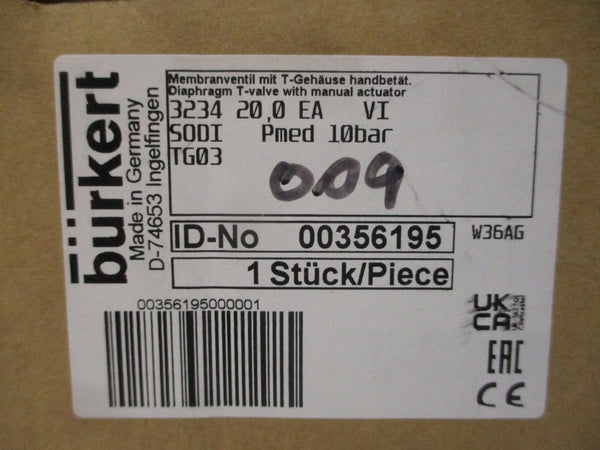 BURKERT 323420.0EAVISODITG03 00356195 NSMP