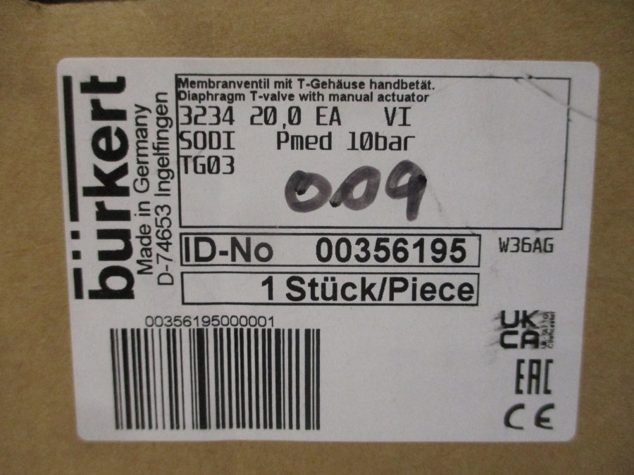BURKERT 323420.0EAVISODITG03 00356195 NSMP