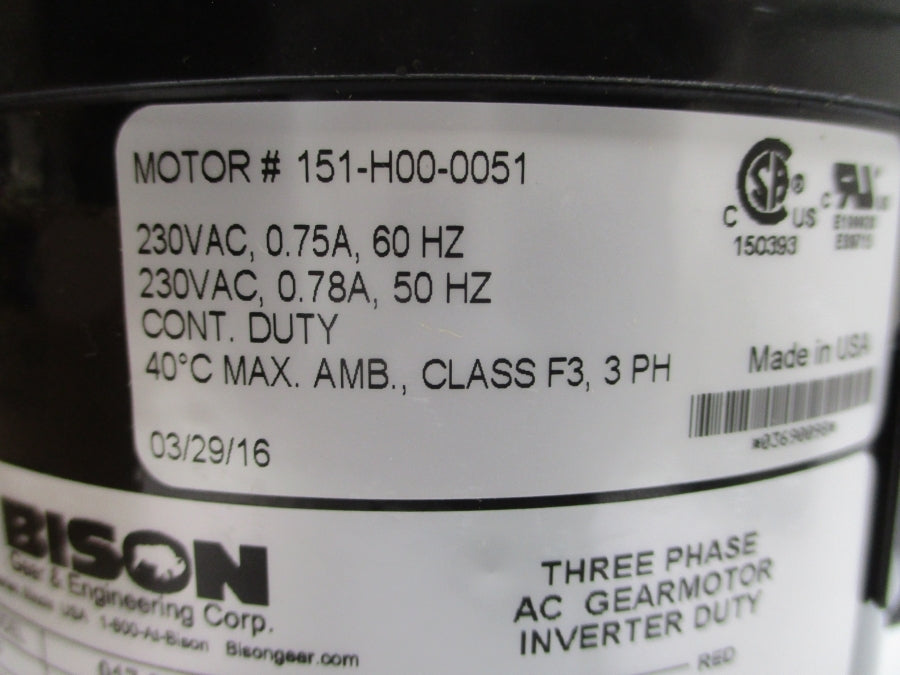 BISON 017-247-3013 230VAC 0.75A NSMP