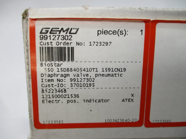 GEMU 65015D88405410T1 99127302 NSMP