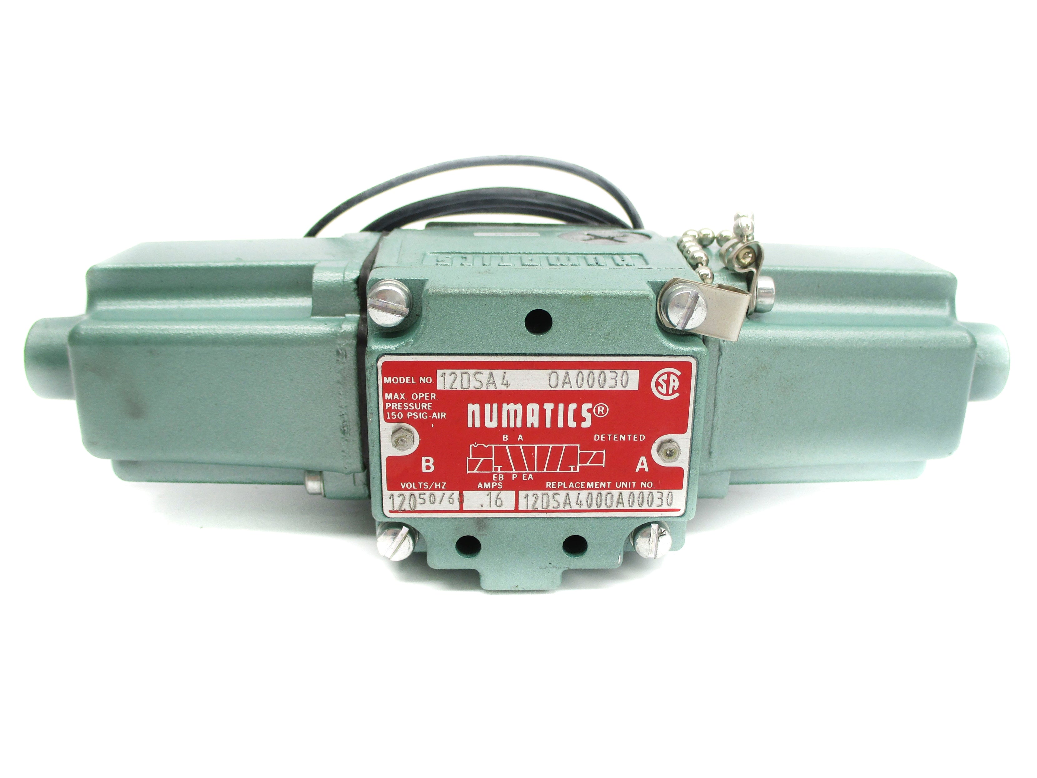 NUMATICS 12DSA40A00030 120V .16A NSNP