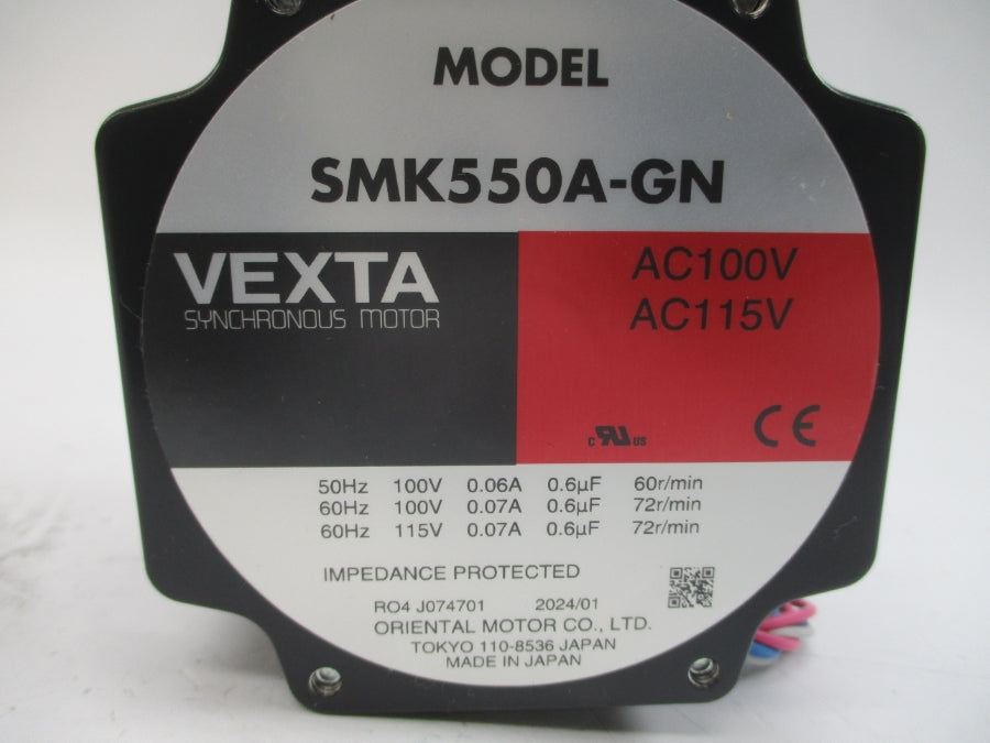 ORIENTAL MOTOR SMK550A-GN 100/115VAC 0.06/0.07A NSMP