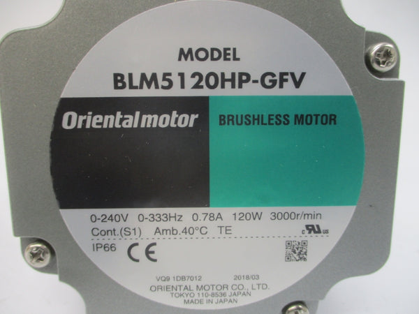 ORIENTAL MOTOR BLM5120HP-5S 0-240V 0.78A NSMP