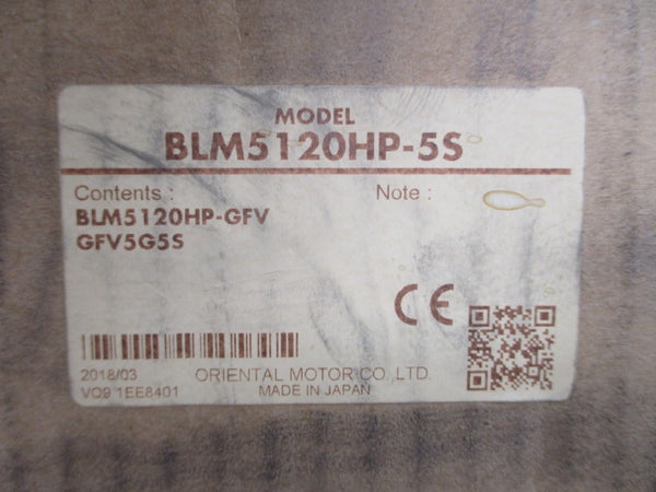 ORIENTAL MOTOR BLM5120HP-5S 0-240V 0.78A NSMP