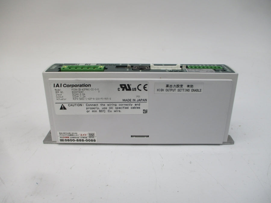 IAI PCON-CB-42PWAI-CC-0-0 24VDC 3.8A NSMP