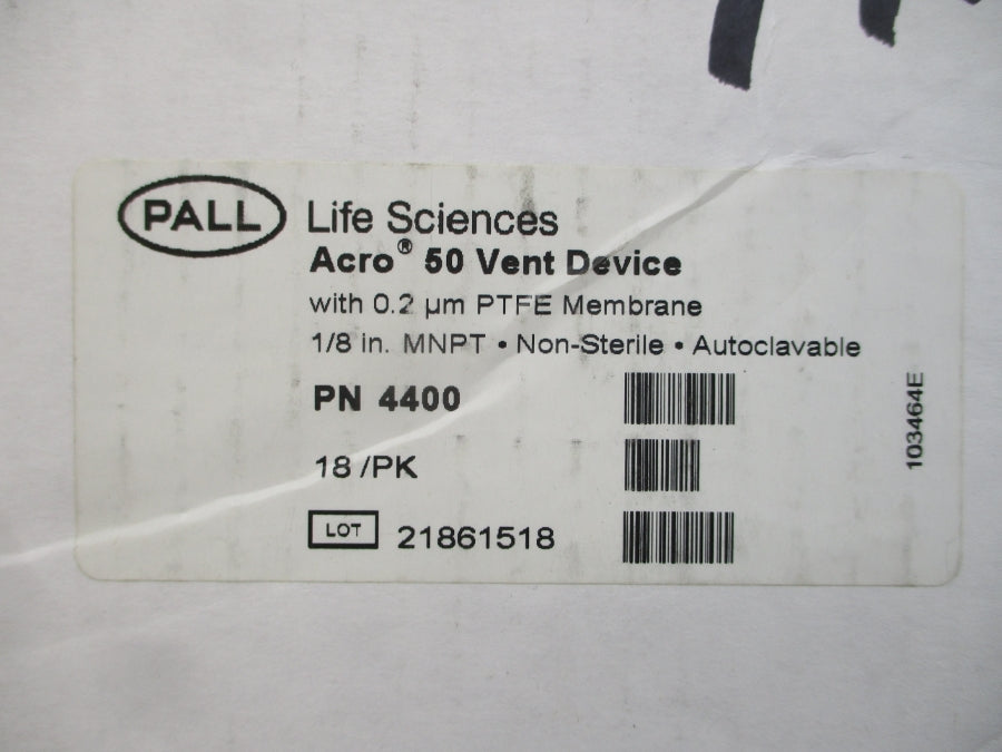 PALL 4400 (PKG OF 18) 1/8" NSMP