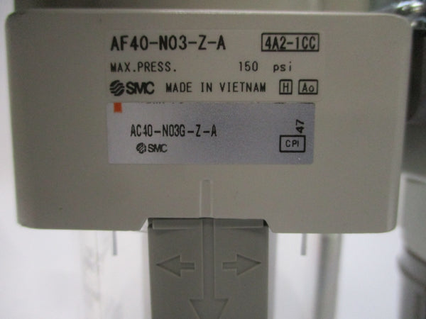 SMC AC40-N03G-Z-A 150PSI NSNP