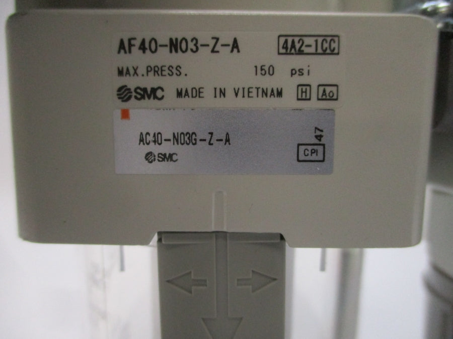 SMC AC40-N03G-Z-A 150PSI NSNP