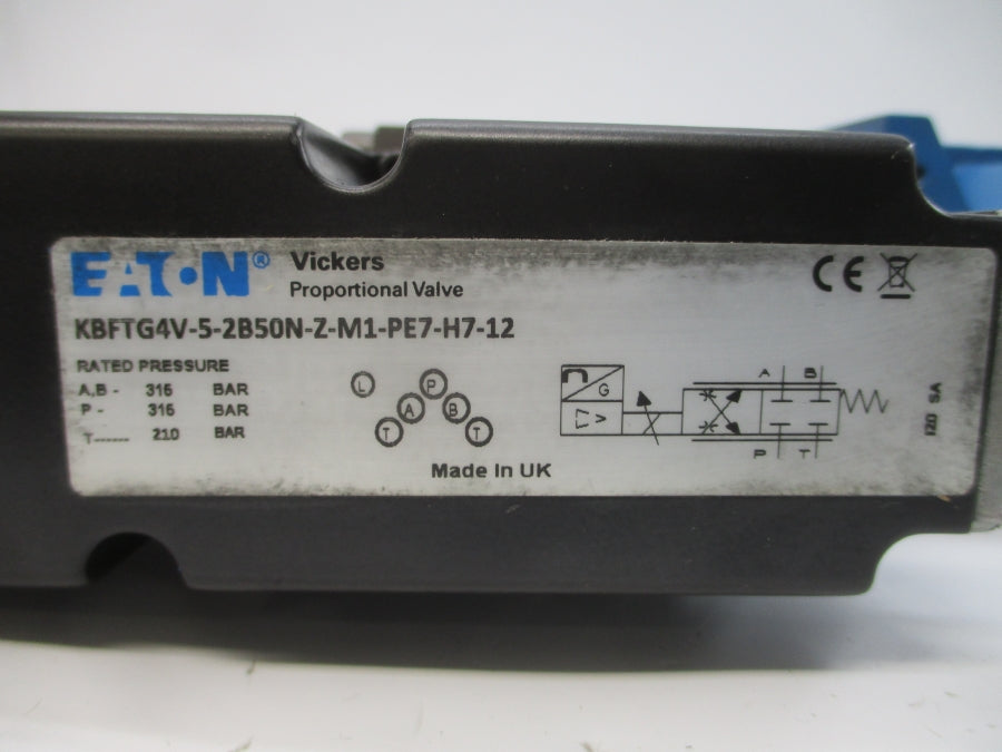 VICKERS KBFTG4V-5-2B50N-Z-M1-PE7-H7-12 2.7A UNMP