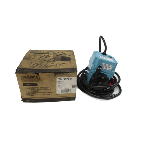 LITTLE GIANT 502216 230V 0.9/0.7A 1/4" NSMP