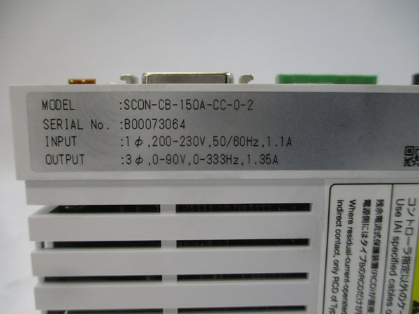 IAI SCON-CB-150A-CC-0-2 200-230V 1.1A NSMP