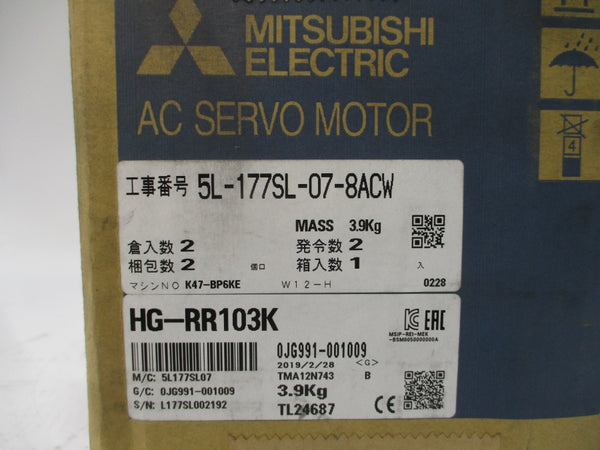 MITSUBISHI HG-RR103K NSFS