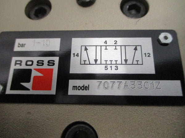 ROSS 7077A3301Z 110-120V NSMP
