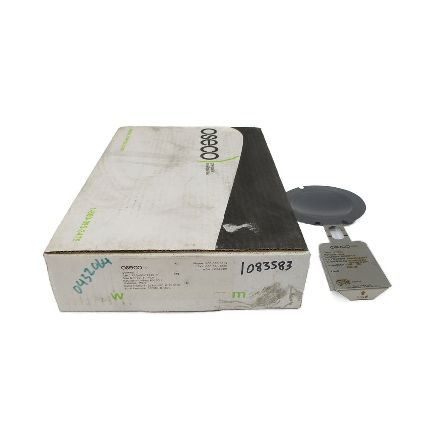 OSECO PRO+03-12190-C 25.60/30PSI 22/160'C 3" NSMP