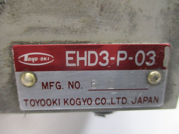 TOYO-OKI EHD3-60P-G3BCA-03 EHD3-P-03 UNMP