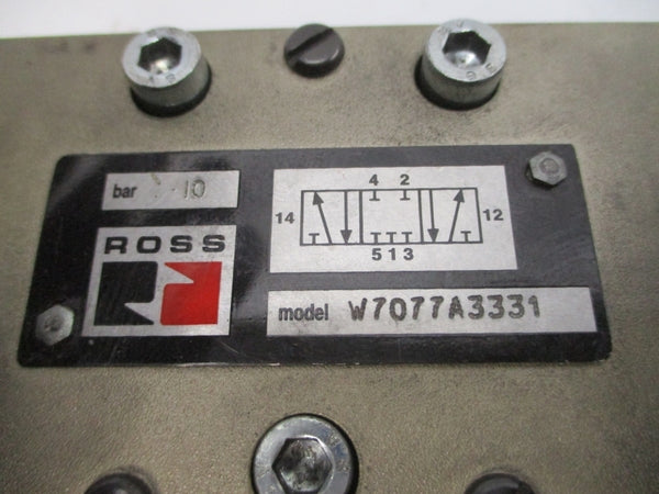 ROSS W7077A3331 24VDC UNMP