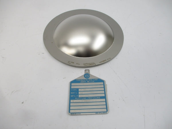CONTINENTAL DISC KBA(FS) 8041934A 70PSI 550'F 4" NSMP