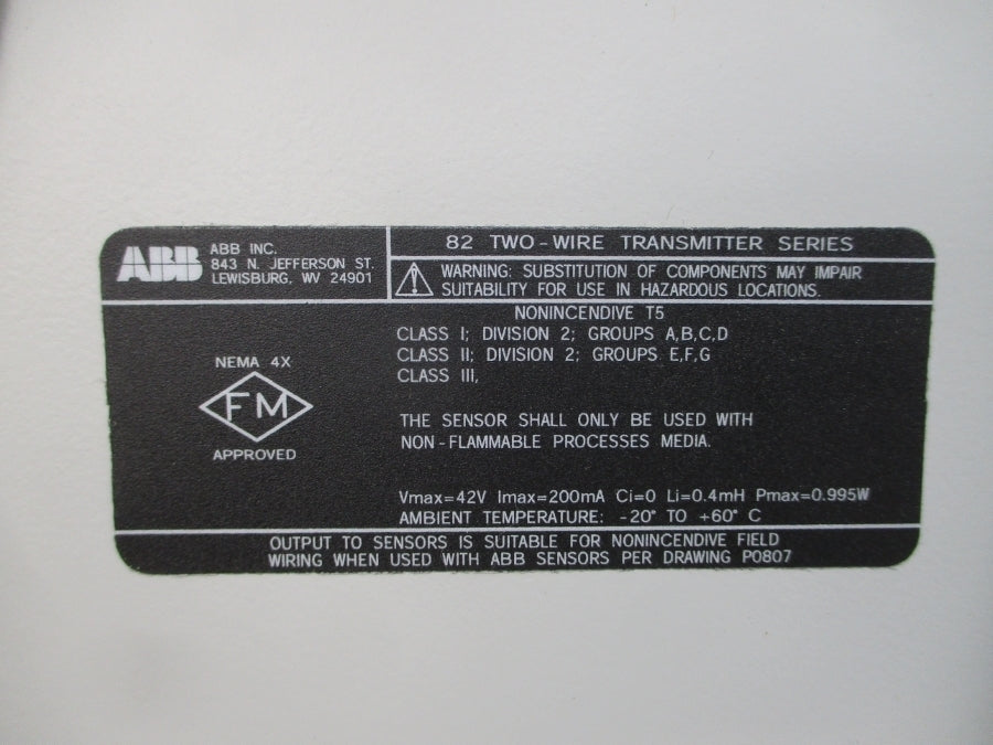 ABB TB82PH2010111 14-42VDC NSMP