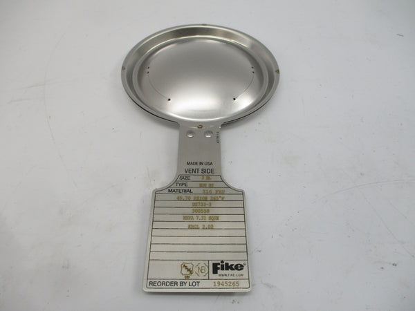 FIKE 300558 D2733-3 49.70PSI 265'F 3" NSMP