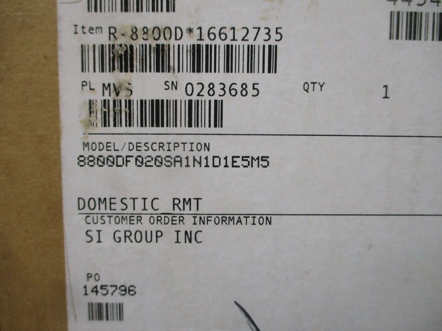 ROSEMOUNT 8800DF020SA1N1D1E5M5 10.8-42VDC NSMP