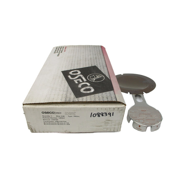 OSECO PRO+L PSE-C9172-A 57/50PSI 72/302'F 3.00" NSMP