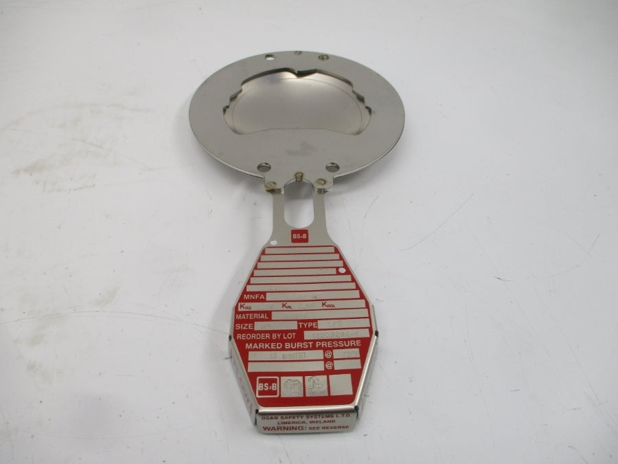 BS&B SAFETY SYSTEMS LPS 420972 15.0PSI 72'F 3" NSMP