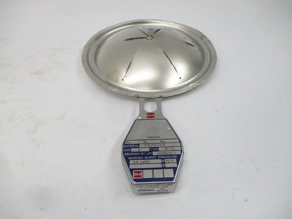 BS&B SAFETY SYSTEMS DV(L) 0300503 6.8PSI 72'F 6" NSMP