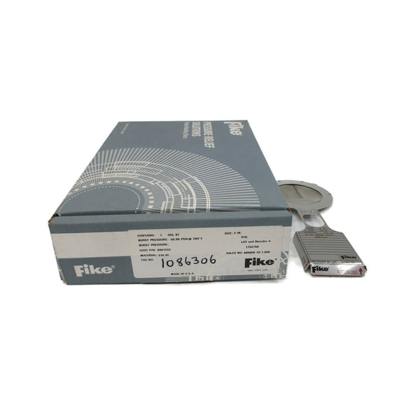 FIKE SRLBT 0381243 50.00PSI 293'F 2" NSMP