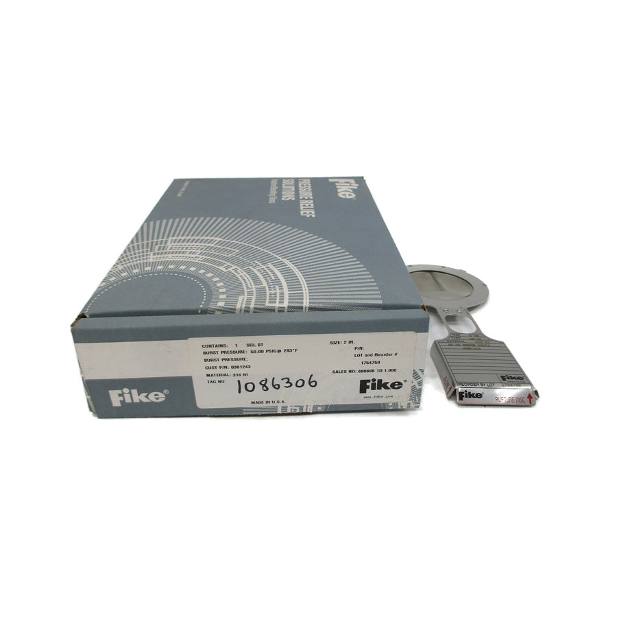 FIKE SRLBT 0381243 50.00PSI 293'F 2" NSMP
