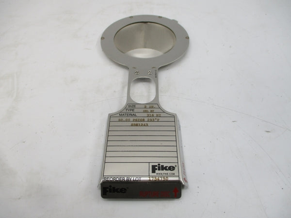 FIKE SRLBT 0381243 50.00PSI 293'F 2" NSMP