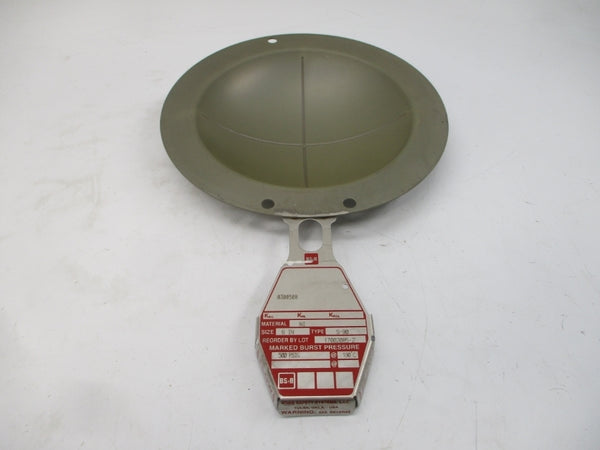 BS&B SAFETY SYSTEMS S-90 0300508 500PSI 190'C 6" NSMP