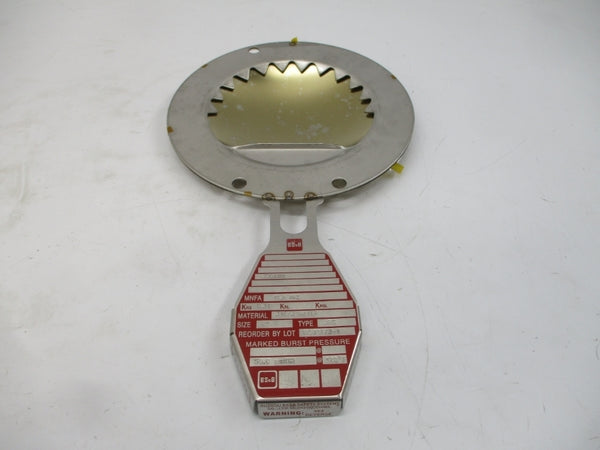 BS&B SAFETY SYSTEMS JRS 300499 50.0PSI 320'F 4" NSMP