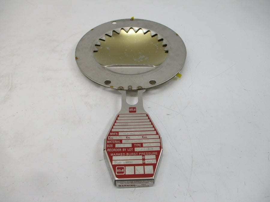 BS&B SAFETY SYSTEMS JRS 300499 50.0PSI 320'F 4" NSMP