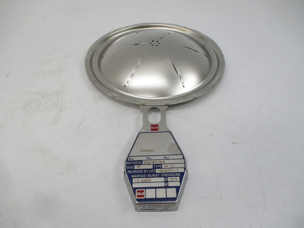 BS&B SAFETY SYSTEMS DV(L) 0300503 7.5PSI 72'F 6" NSMP