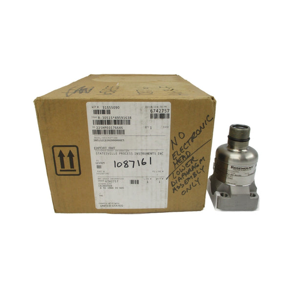 ROSEMOUNT 3051S2CG3A2000A00E5 10.5-42.4VDC 36PSI (AS PICTURED) NSMP